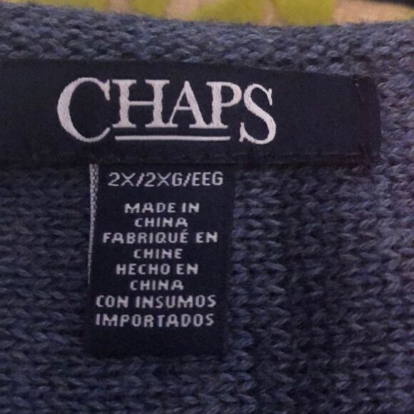 Chaps sweater sz 2X - Picture 4 of 5